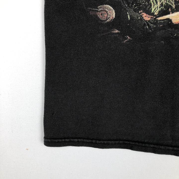 IRON MAIDEN Iron Maiden Band T-shirt Band T Men's L size cotton Charcoal Vintage Second Hand