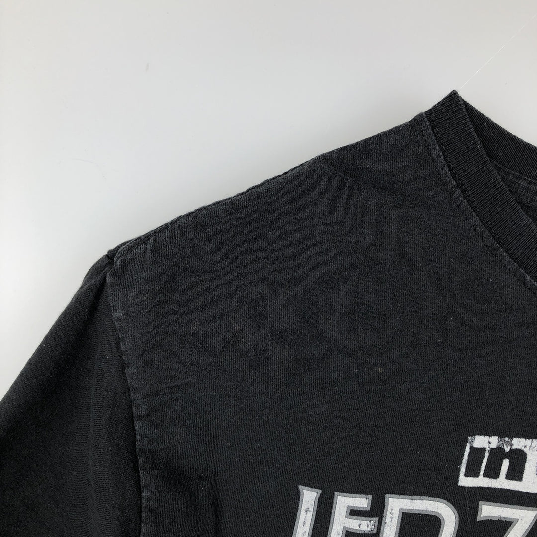 LED ZEPPELIN Led Zeppelin Band T-shirt Band T Men's S size cotton black type Vintage Second Hand