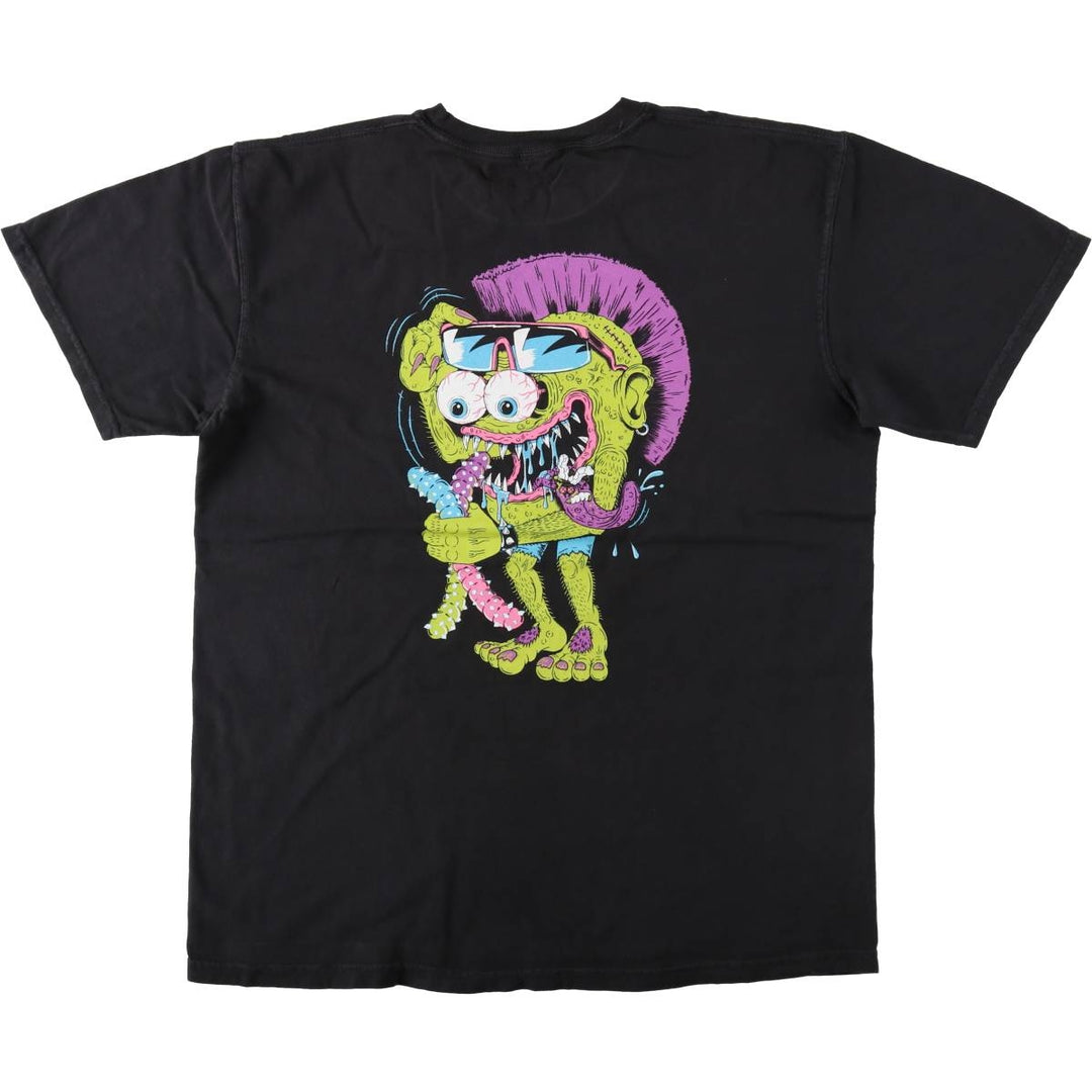 ROTTENGRAFFTY Band T-shirt (Men's size L) unclear black type Vintage Second Hand