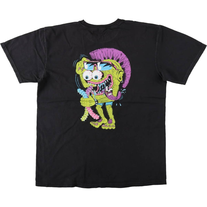 ROTTENGRAFFTY Band T-shirt (Men's size L) unclear black type Vintage Second Hand