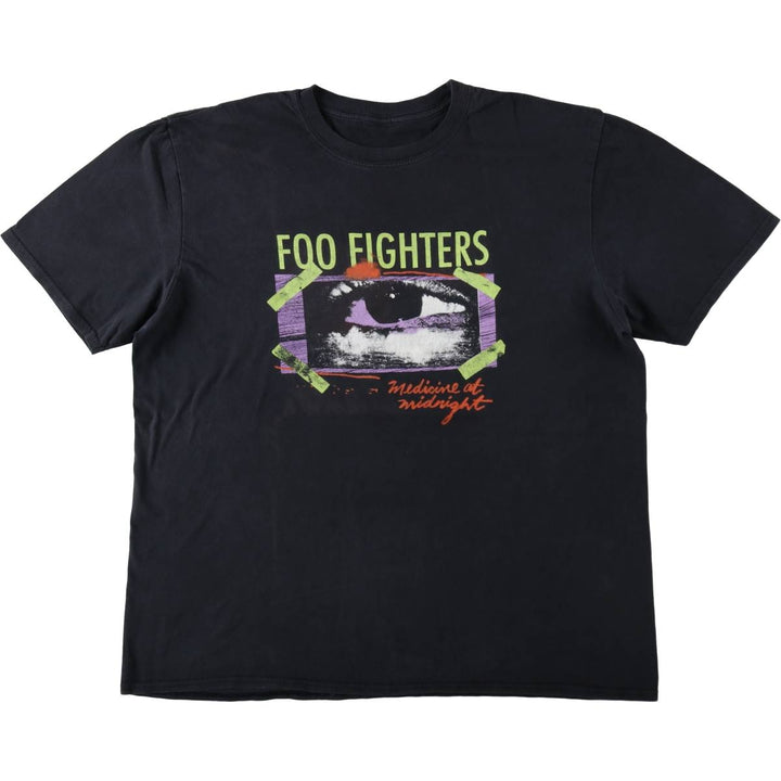 Foo Fighters Band T-Shirt, Men's Size L unclear black type Vintage Second Hand