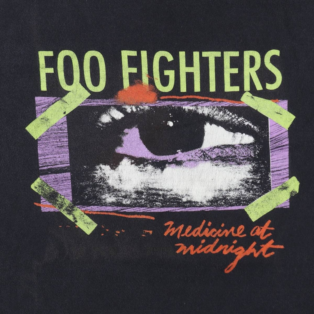 Foo Fighters Band T-Shirt, Men's Size L unclear black type Vintage Second Hand