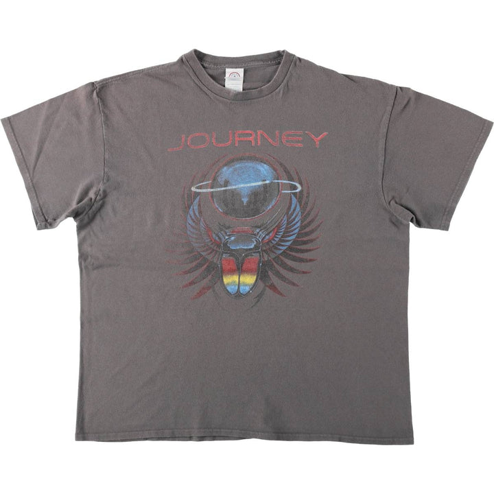 Delta PRO WEIGHT JOURNEY Band T-Shirt (Men's XL equivalent) cotton gray type Vintage Second Hand