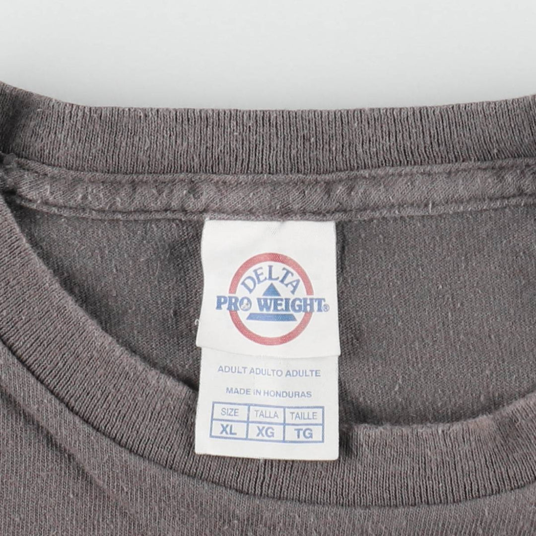 Delta PRO WEIGHT JOURNEY Band T-Shirt (Men's XL equivalent) cotton gray type Vintage Second Hand