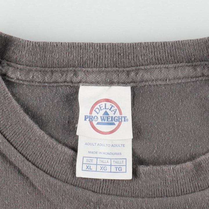 Delta PRO WEIGHT JOURNEY Band T-Shirt (Men's XL equivalent) cotton gray type Vintage Second Hand