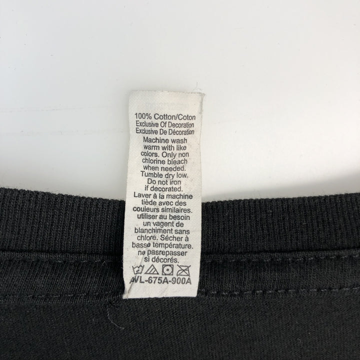 MILLTEX LED ZEPPELIN Band T-shirt (Men's size M) cotton black type Vintage Second Hand
