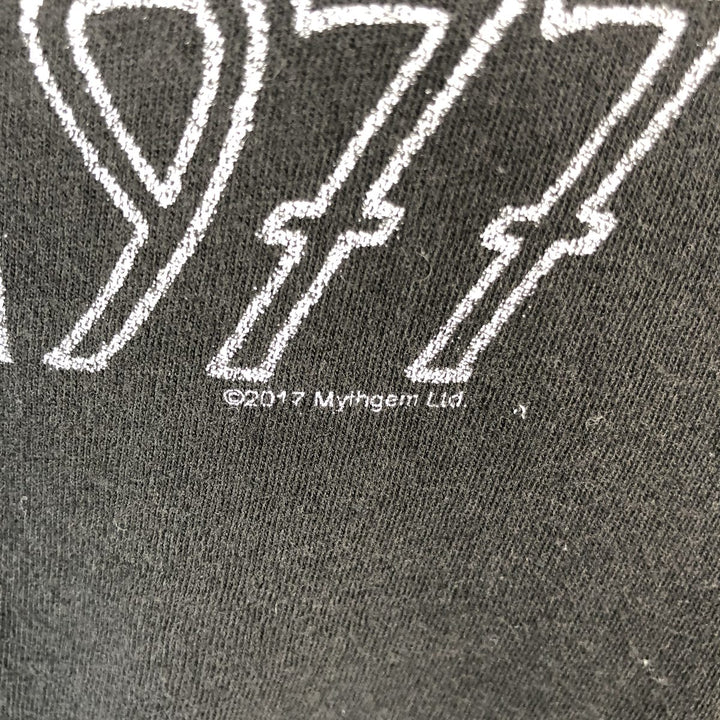 MILLTEX LED ZEPPELIN Band T-shirt (Men's size M) cotton black type Vintage Second Hand