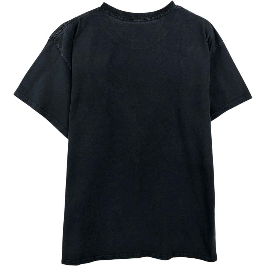 METALLICA Metallica Band T-shirt Band T Men's L size cotton black type Vintage Second Hand