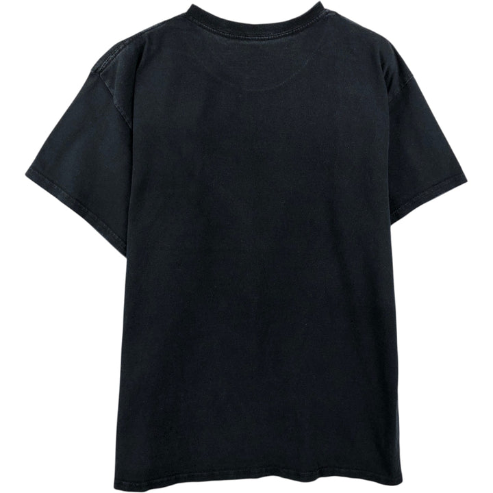 METALLICA Metallica Band T-shirt Band T Men's L size cotton black type Vintage Second Hand