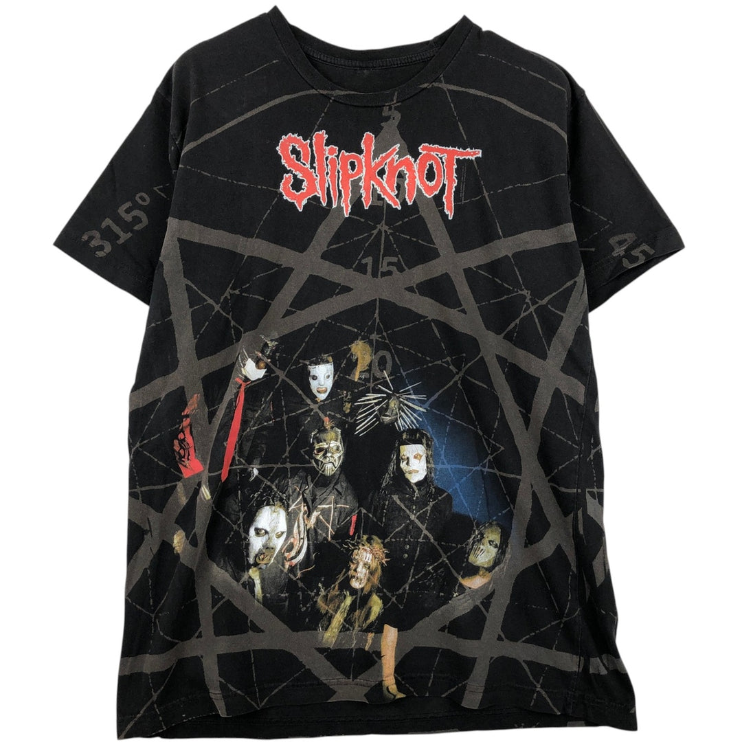 Electric Circus SLIPKNOT Band T-shirt, Men's Size L (approx.) cotton black type Vintage Second Hand