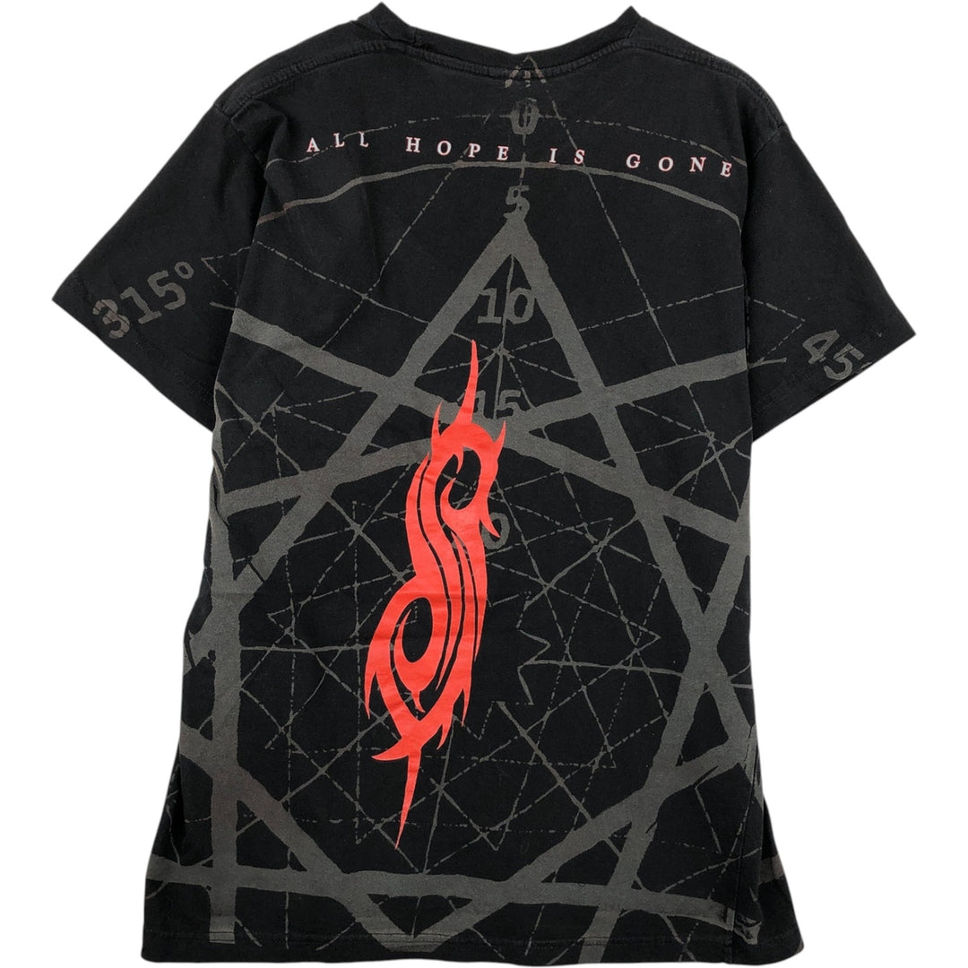 Electric Circus SLIPKNOT Band T-shirt, Men's Size L (approx.) cotton black type Vintage Second Hand
