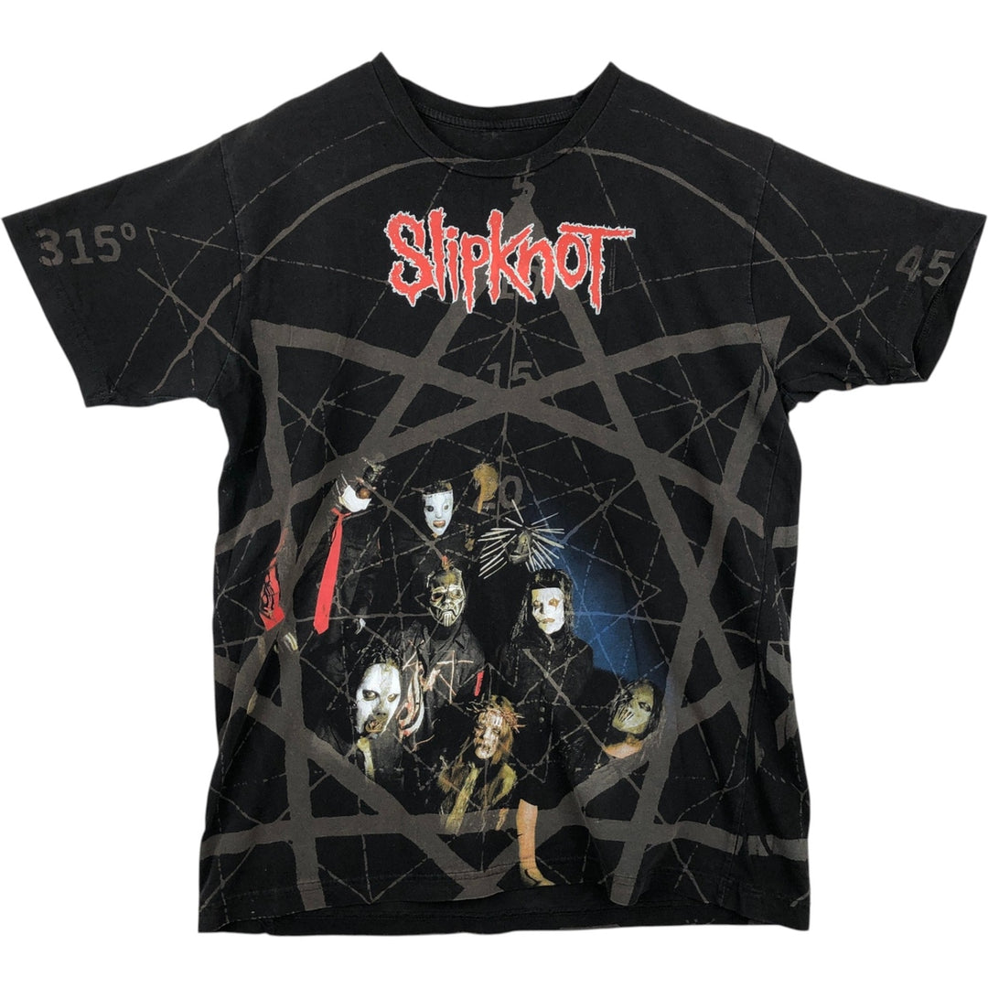 Electric Circus SLIPKNOT Band T-shirt, Men's Size L (approx.) cotton black type Vintage Second Hand