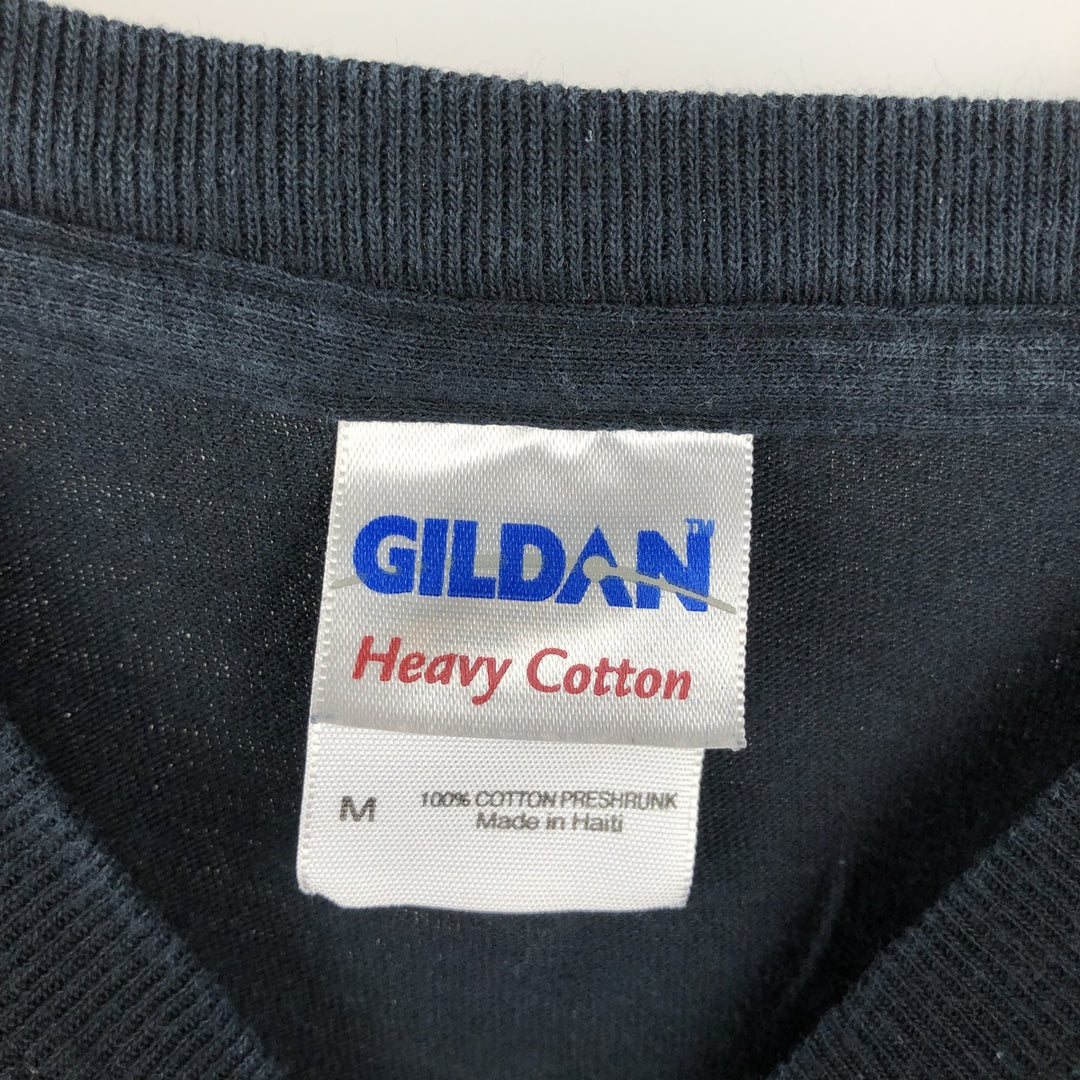 Gildan Pink Floyd Band T-shirt, Men's M size cotton black type Vintage Second Hand