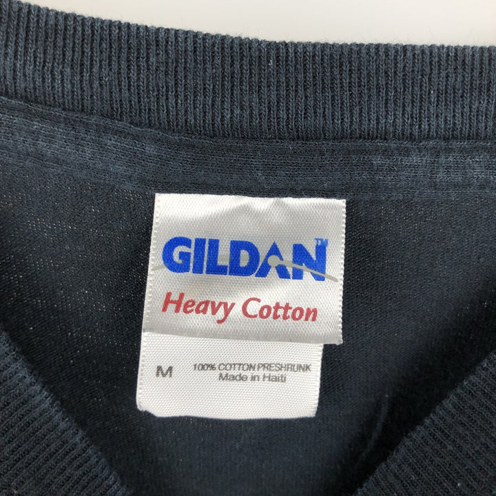 Gildan Pink Floyd Band T-shirt, Men's M size cotton black type Vintage Second Hand