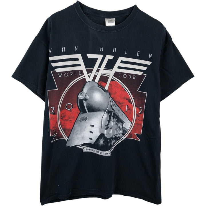 Gildan Van Halen Band T-shirt, Men's Size L (approx.) cotton black type Vintage Second Hand