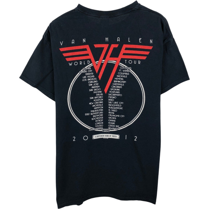 Gildan Van Halen Band T-shirt, Men's Size L (approx.) cotton black type Vintage Second Hand