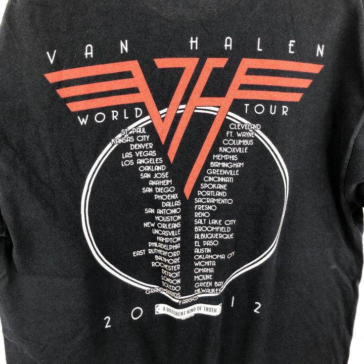 Gildan Van Halen Band T-shirt, Men's Size L (approx.) cotton black type Vintage Second Hand