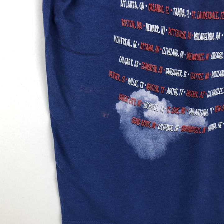 BAY ISLAND KATY PERRY Band T-shirt (Men's size S equivalent) cotton blue type Vintage Second Hand