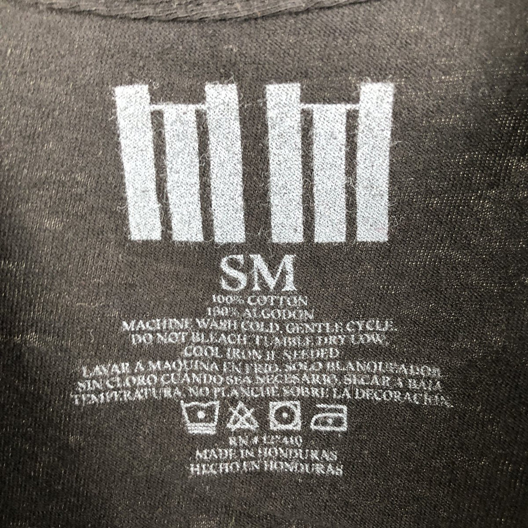 MARILYN MANSON Marilyn Manson Band T-shirt Band T Men's S size cotton black type Vintage Second Hand