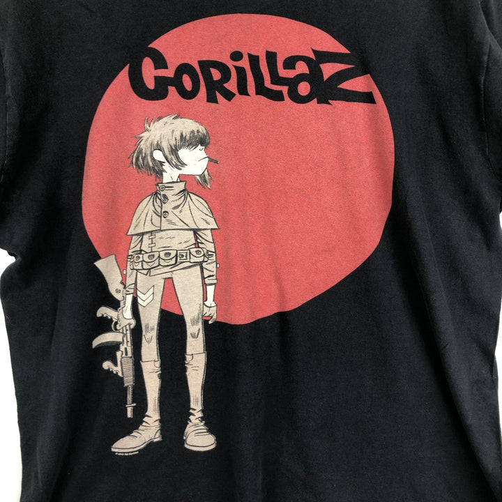 BAY ISLAND GORILLAZ Gorillaz Band T-Shirt, Men's XL cotton black type Vintage Second Hand