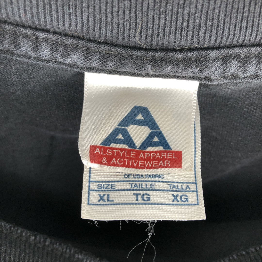 2000'S Alstyle AC cotton black type Vintage Second Hand