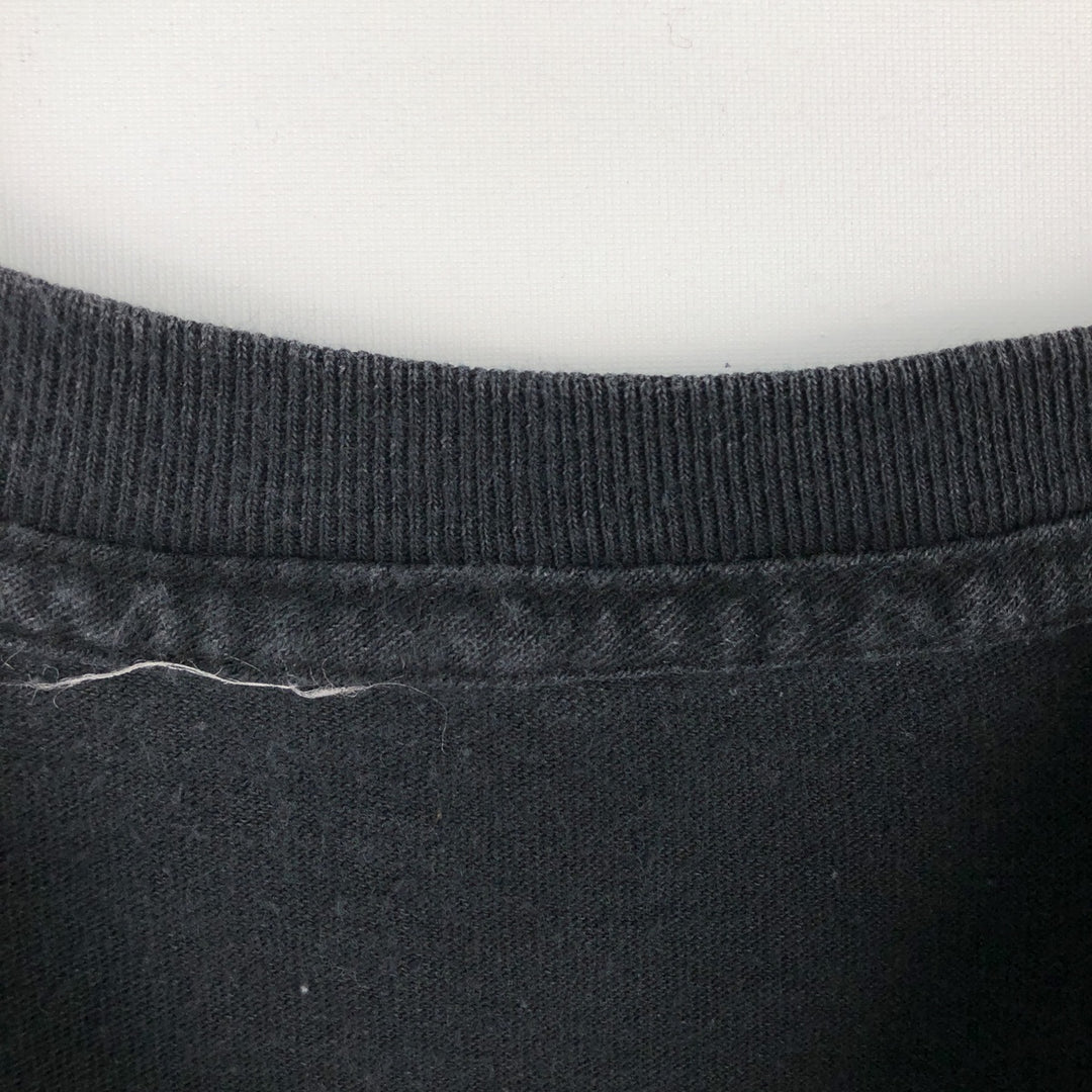 METALLICA Metallica Band T-shirt Band T Men's S size unclear black type Vintage Second Hand