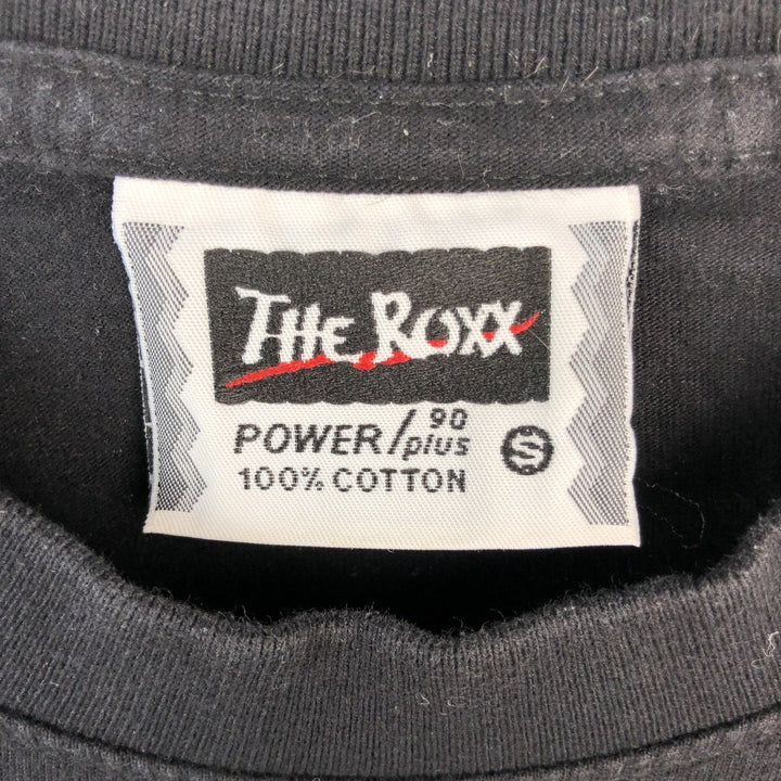 90'S THE ROXX x My Chemical Romance Skull Pattern Band T-Shirt, Men's Size S (Equivalent), Vintage cotton black type Vintage Second Hand