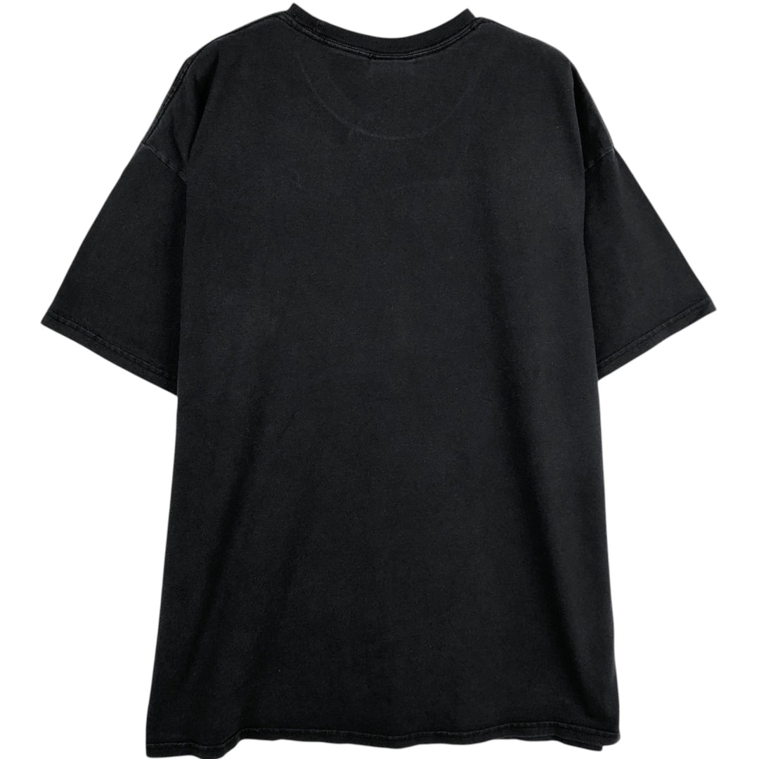 2000'S Hanes THE BEATLES Band T-shirt, Men's XL equivalent. cotton black type Vintage Second Hand