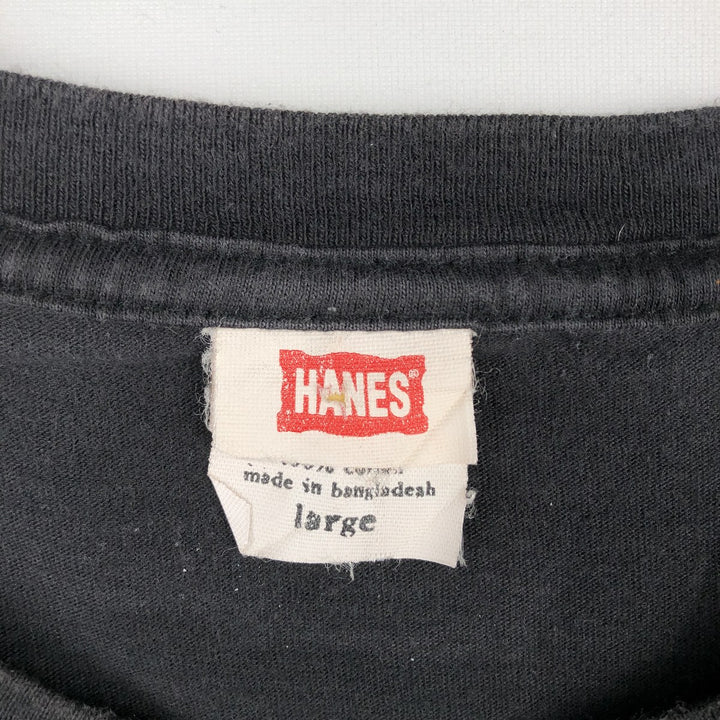 Hanes AC cotton black type Vintage Second Hand