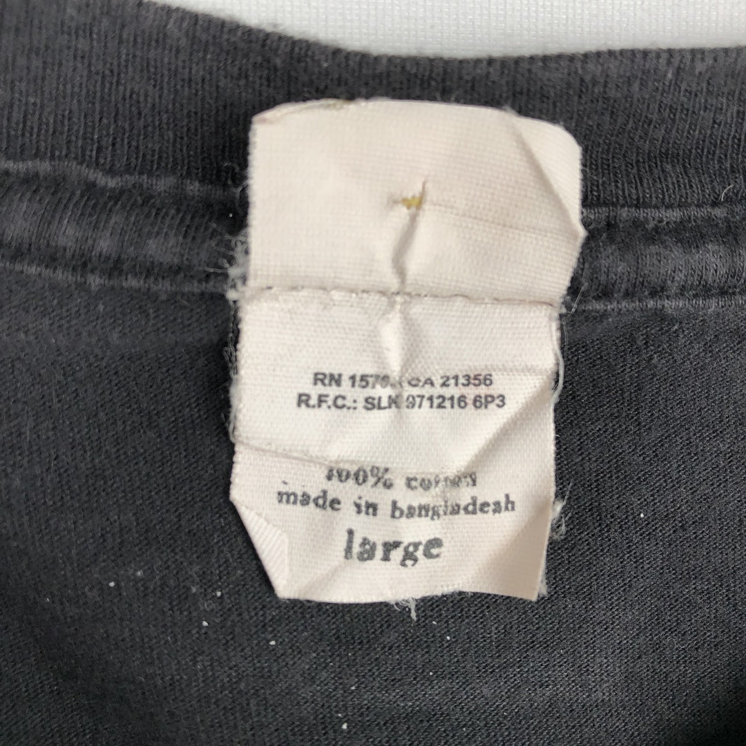 Hanes AC cotton black type Vintage Second Hand