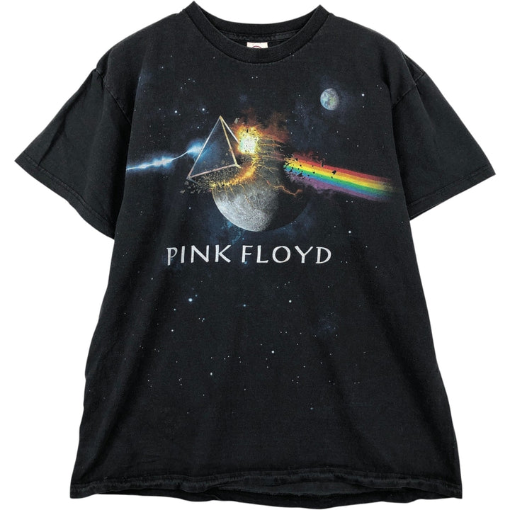 2000'S Delta Pink Floyd Band T-shirt, Men's Size L (approx.) cotton black type Vintage Second Hand