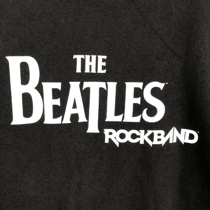 ~2000'S Delta THE BEATLES Band T-shirt (Men's size M) unclear black type Vintage Second Hand