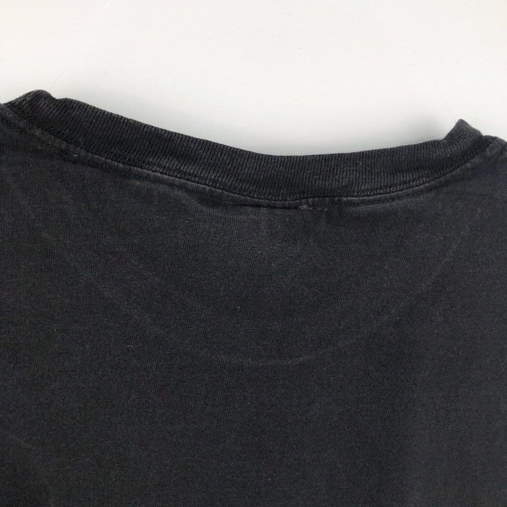 2000'S Hanes Heavyweight Iron Maiden Band T-shirt (Men's size L) cotton black type Vintage Second Hand