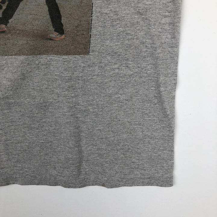 BRAVADO RED HOT CHILI PEPPERS Red Hot Chili Peppers Band T-shirt Band Tee Men's L size unclear gray type Vintage Second Hand