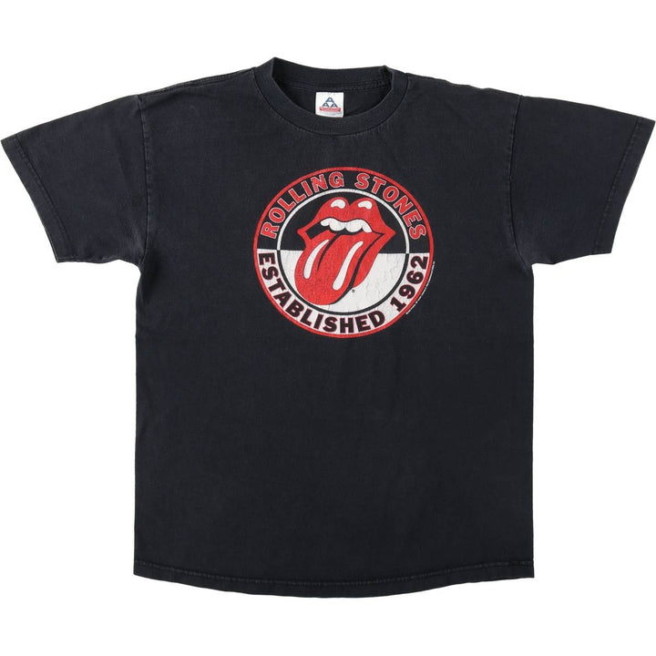 2000'S ALSTYLE The Rolling Stones Band T-shirt (Men's size M) cotton black type Vintage Second Hand