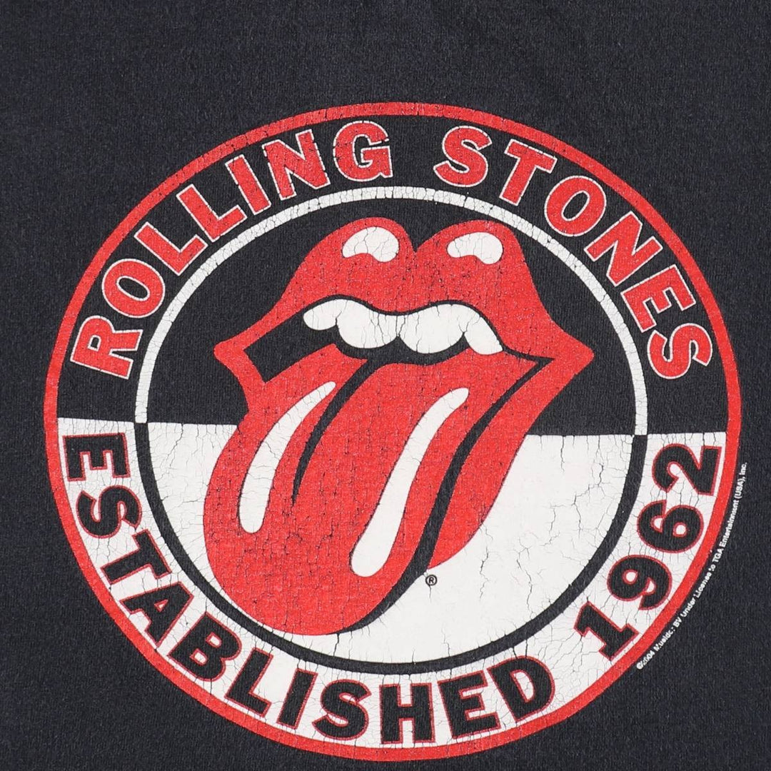 2000'S ALSTYLE The Rolling Stones Band T-shirt (Men's size M) cotton black type Vintage Second Hand