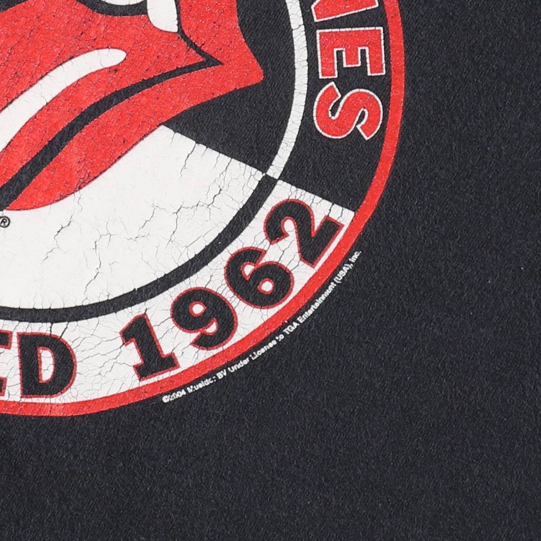 2000'S ALSTYLE The Rolling Stones Band T-shirt (Men's size M) cotton black type Vintage Second Hand