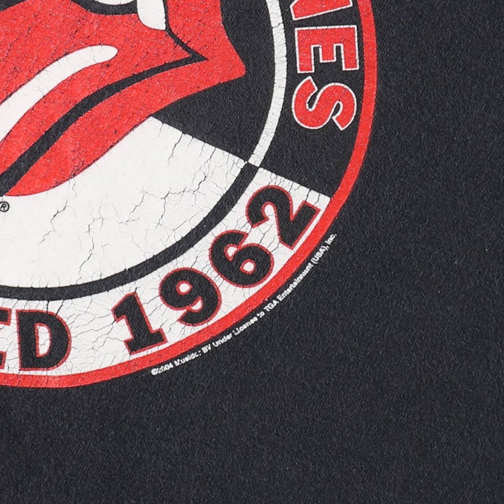 2000'S ALSTYLE The Rolling Stones Band T-shirt (Men's size M) cotton black type Vintage Second Hand