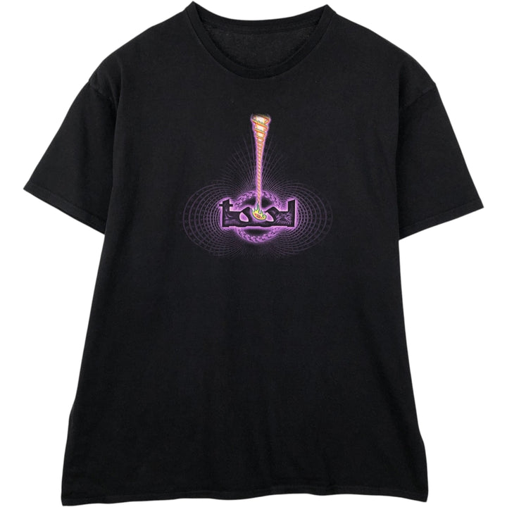 TOOL Band T-Shirt, Men's Size L unclear black type Vintage Second Hand