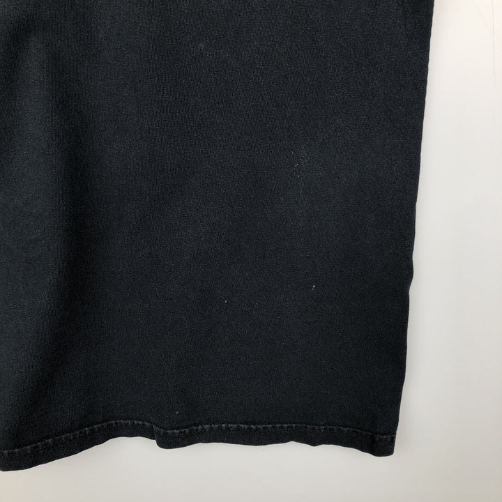 Anvil PINK FLOYD Pink Floyd Band T-shirt Band Tee Men's L size cotton black type Vintage Second Hand