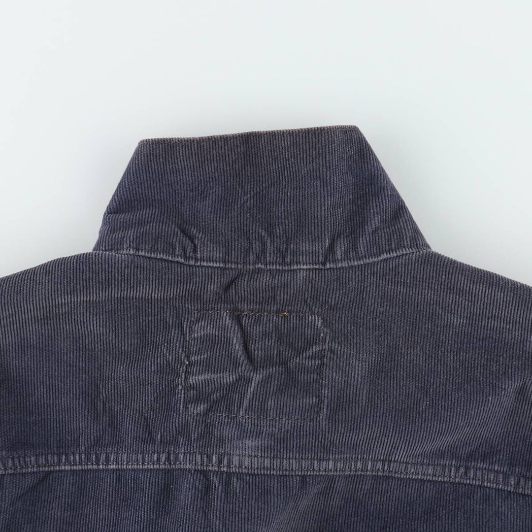 Levi's Corduroy Trucker Jacket, Men's Size XL (approx.) cotton navy blue type Vintage Second Hand
