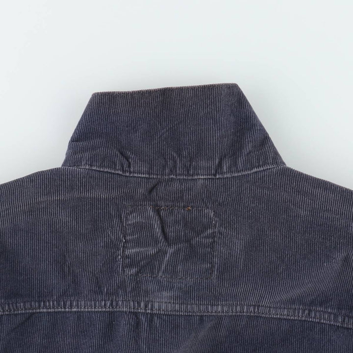 Levi's Corduroy Trucker Jacket, Men's Size XL (approx.) cotton navy blue type Vintage Second Hand