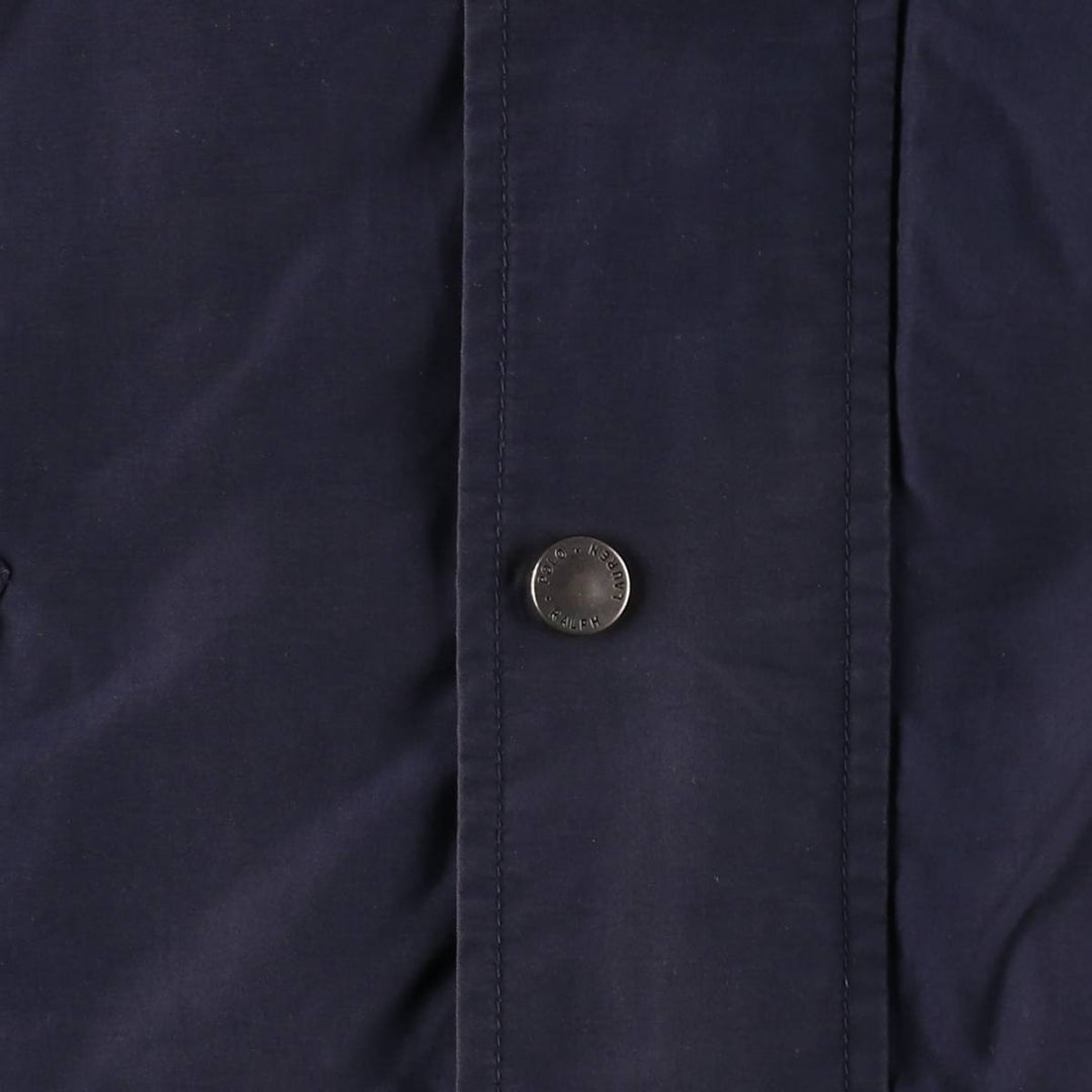 Ralph Lauren POLO by Ralph Lauren padded puffer jacket, men's size M cotton navy blue type Vintage Second Hand