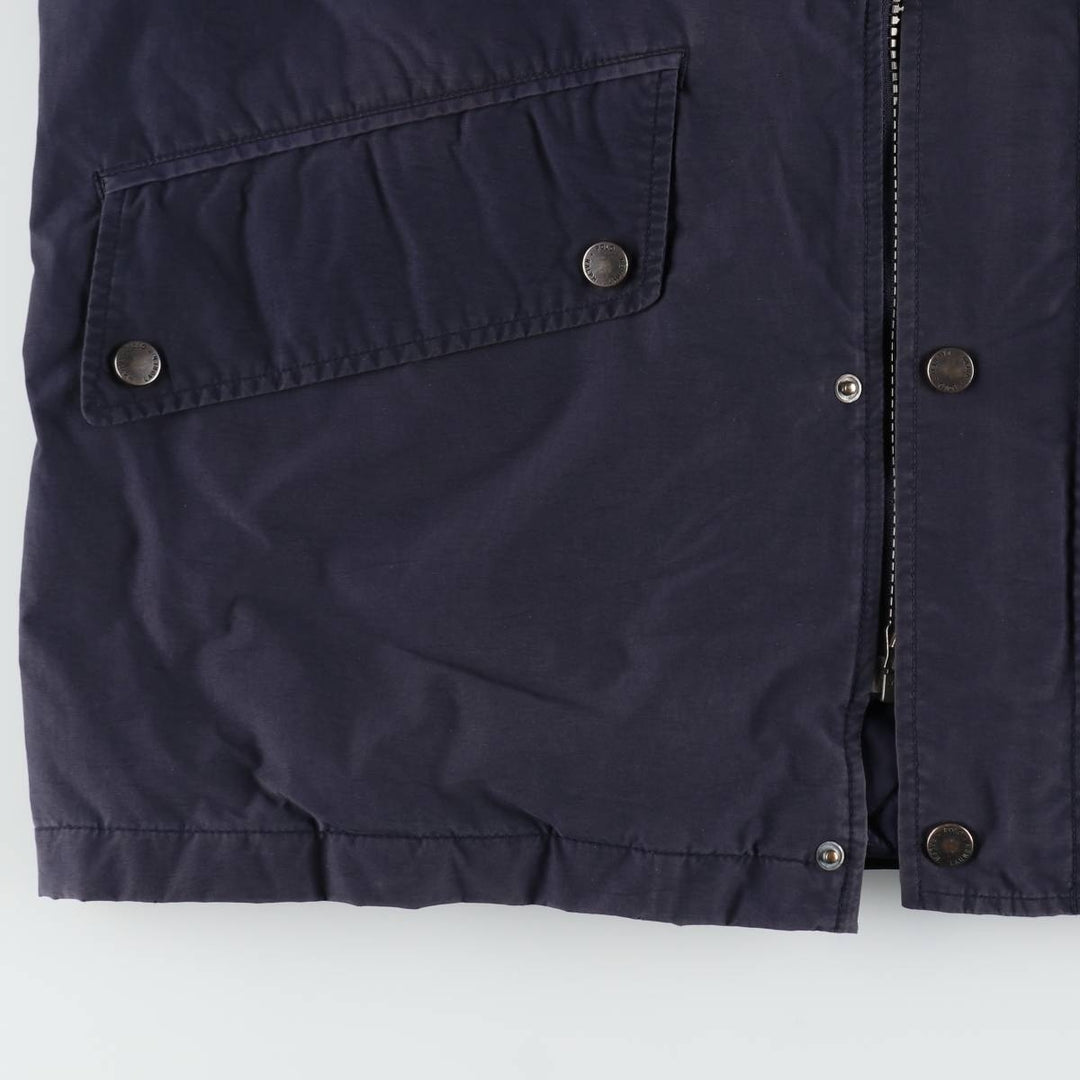 Ralph Lauren POLO by Ralph Lauren padded puffer jacket, men's size M cotton navy blue type Vintage Second Hand