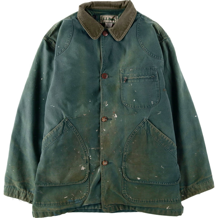 LLBean Duck Hunting Jacket, Men's XL unclear green type Vintage Second Hand