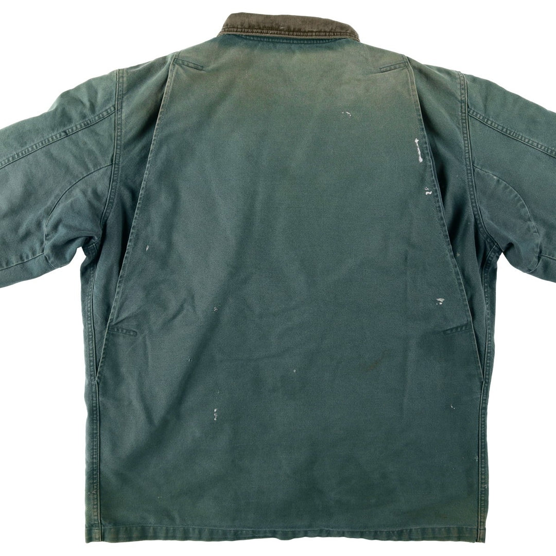 LLBean Duck Hunting Jacket, Men's XL unclear green type Vintage Second Hand
