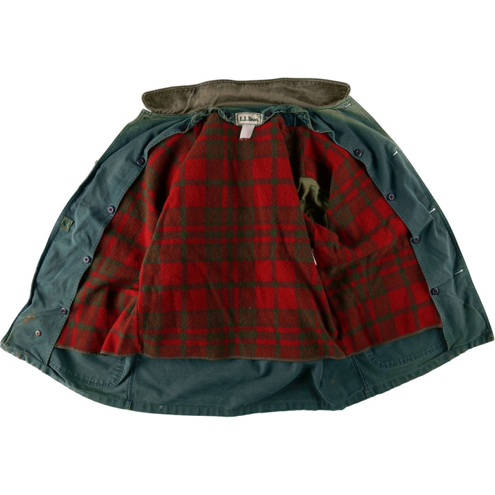 LLBean Duck Hunting Jacket, Men's XL unclear green type Vintage Second Hand