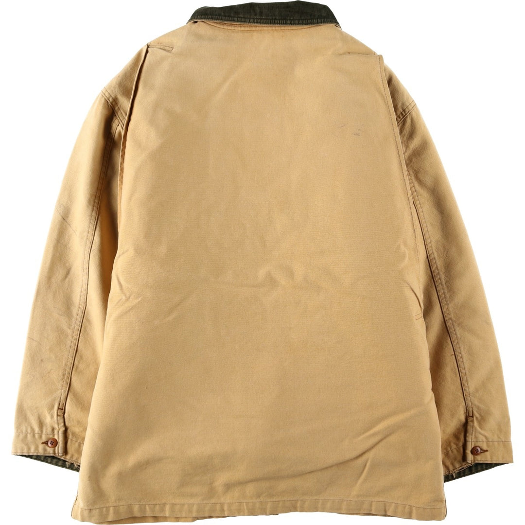 ~90'S LLBean PrimaLoft Duck Hunting Jacket, Men's XL (approx.) unclear Beige type Vintage Second Hand