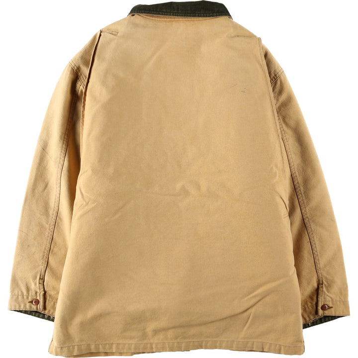 ~90'S LLBean PrimaLoft Duck Hunting Jacket, Men's XL (approx.) unclear Beige type Vintage Second Hand
