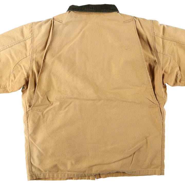 ~90'S LLBean PrimaLoft Duck Hunting Jacket, Men's XL (approx.) unclear Beige type Vintage Second Hand